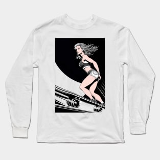 Skateboarder Long Sleeve T-Shirt